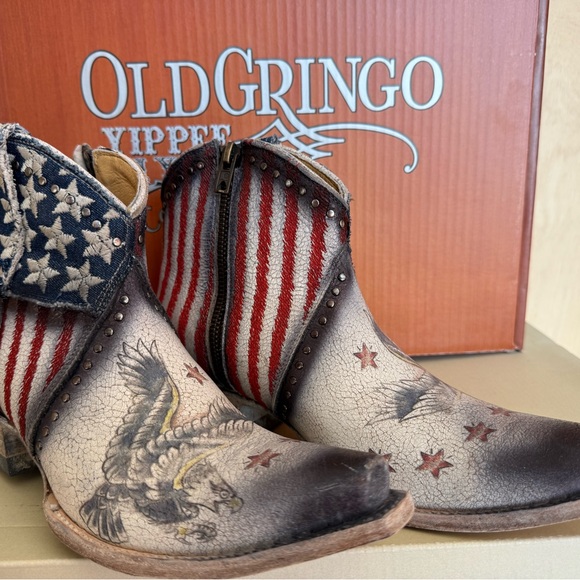 Old Gringo Shoes - Old Gringo Yippe Ki Yay “United Jorie” Ankle Boots